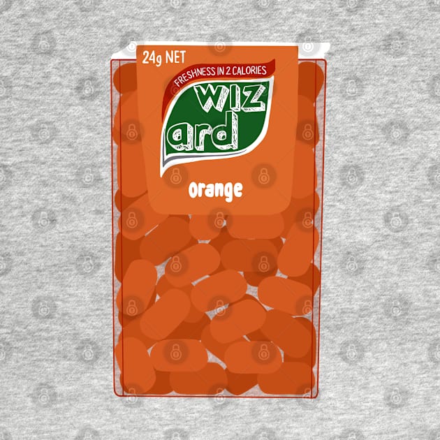 Juno inspired Tictacs with Beeker's phrase "wizard" as the label. by BE1820